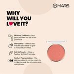 Buy MARS Flush of Love Face Blusher - Highly Pigmented & Lightweight - 01 | 8g - Purplle