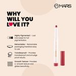 Buy MARS Poppins Lip Crayon - Powerful Red (1.3 g) - Purplle