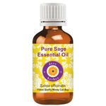 Buy Deve Herbes Pure Sage Essential Oil (Salvia officinalis) Natural Therapeutic Grade Steam Distilled 5ml - Purplle