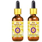 Buy Deve Herbes Pure Tamanu Oil (Calophyllum inophyllum) with Glass Dropper Natural Therapeutic Grade Cold Pressed (Pack of two) 100ml X 2 - Purplle