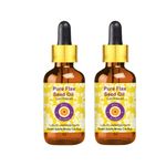 Buy Deve Herbes Pure Flax Seed Oil (Linum usitatissimum) with Glass Dropper Natural Therapeutic Grade Cold Pressed (Pack of Two) 100ml X 2 - Purplle