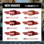 Buy Maybelline New York Color Sensational Creamy Matte Lipstick - Chilli Nude(3.9 gm) - Purplle