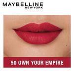 Buy Maybelline New York Super Stay Crayon Lipstick, 50 Own your Empire (1.2g) - Purplle