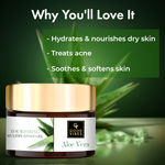 Buy Good Vibes Aloe Vera Nourishing Multipurpose Gel |Anti-Acne, Ageing | With Neem | No Parabens, No Sulphates, No Mineral Oil, No Animal Testing (100 g) - Purplle