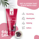 Buy NutriGlow NATURAL'S Advanced Pro Formula Wine Body Lotion for Deep Nourishment Shea Butter, Dry and Sensitive Skin, 150 ml - Purplle