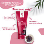 Buy NutriGlow NATURAL'S Advanced Pro Formula Wine Face Scrub for All Skin Type, Skin Lightening with Lemon Oil, 100 gm - Purplle