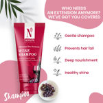 Buy NutriGlow NATURAL'S Advanced Pro Formula Wine Shampoo for Hair fall Control, Sulphate Free Women and Men All Hair Types, 150 ml - Purplle