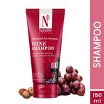 Buy NutriGlow NATURAL'S Advanced Pro Formula Wine Shampoo for Hair fall Control, Sulphate Free Women and Men All Hair Types, 150 ml - Purplle