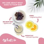 Buy NutriGlow NATURAL'S Advanced Pro Formula Wine Face Pack for Glowing Skin with Kaolin Clay, All Skin Types, Men & Women, 100 gm - Purplle