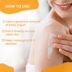 Buy NutriGlow NATURAL'S Advanced Pro Formula Papaya Body Yogurt for Deep Hydration, Smooth Skin For Men and Women, 100 gm - Purplle