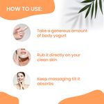 Buy NutriGlow Advanced Organics Vitamin C Lightening Body Yogurt, Moisturizes Skin, Deep nourishing, All Skin Types, 100 gm - Purplle