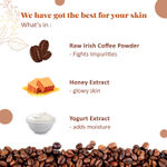 Buy NutriGlow NATURAL'S Coffee Face Cleanser With Yogurt & Honey For Blackhead Removal Face Wash, 100 gm - Purplle