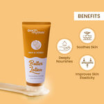 Buy Earth Rhythm Milk & Honey Butter Lotion|Deeply Nourishes, Soothes Skin, Improves Skin Elasticity| for All Skin Types|for Face & Body| Men & Women - 200 ML - Purplle