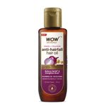 Buy WOW Skin Science Onion & Collagen Anti-Hairfall Hair Oil | Nourishes Scalp & Stimulates Roots | Reduces Hairfall | Reduces Breakage | Repairs Damaged Hair | Minimizes Split Ends | Boosts Hair Thickness- 25 ml - Purplle
