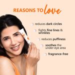 Buy Plum Mandarin with 3% Vitamin C 3% Peptide & 3% Caffeine Eye Cream (15 ml) - Purplle