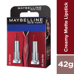 Buy Maybelline New York Creamy Matte Touch of Spice & Rich Ruby (Pack of 2) - Purplle