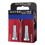 Buy Maybelline New York Creamy Matte Touch of Spice & Rich Ruby (Pack of 2) - Purplle