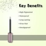 Buy Mattlook Line Express Ultimate Precision waterproof Smudge Proof Eyeliner, Jet Black 6 ml - Purplle