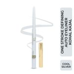 Buy Half N Half One Stroke Defining Auto Eyeliner Kohl Kajal, smudge proof and waterproof, 18hour Long Lasting, 0.3 gm - Purplle