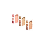 Buy Half N Half 12 in 1 Eyeshadow & Highlighter Makeup Kit, Multicolour Palette-04 (12 gm) - Purplle