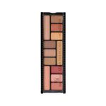 Buy Half N Half 12 in 1 Eyeshadow & Highlighter Makeup Kit, Multicolour Palette-04 (12 gm) - Purplle