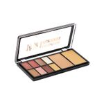 Buy Half N Half 10 in 1 Eyeshadow & Highlighter Makeup Kit, 23 gm - Purplle