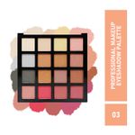 Buy Half N Half Professional Makeup kit, 16 Colours Eyeshadow Palette, Multicolor-03 (18 gm) - Purplle