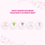 Buy Dabur Gulabari Premium Rose Water - 400ml | With No Paraben | Cleanses, Hydrates & Moisturises Skin | Balances & Restores Skin's pH Levels | For All Skin Types - Purplle