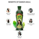 Buy Dabur Amla Hair Oil 550ml - Purplle