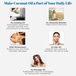 Buy Dabur Anmol Gold 100 % Pure Coconut Hair Oil - 1L | Nourishes Hair & Scalp | Moisturises Skin & Damages | For All Hair Types - Purplle