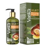 Buy Dabur Vatika Select Moroccan Argan Oil Shampoo - 300ml (Moisturize & Smooth) | No Parabens, Sulphate & Silicones | Moisturises & Strengthens Hair | Restores Smoothness & Silkiness | Gluten Free | Vegan - Purplle