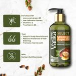 Buy Dabur Vatika Select Moroccan Argan Oil Shampoo - 300ml (Moisturize & Smooth) | No Parabens, Sulphate & Silicones | Moisturises & Strengthens Hair | Restores Smoothness & Silkiness | Gluten Free | Vegan - Purplle
