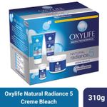 Buy Oxylife Natural Radiance -5 Bleach -310 gm - Purplle