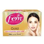 Buy Fem Fairness Natural Gold Creme Bleach-212 gm - Purplle