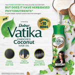 Buy Vatika Enriched Coconut Hair Oil - 300 ml | For Strong, Thick & Shiny Hair | Clinically Tested to Reduce 50% Hairfall in 4 Weeks | Controls Dandruff | Prevents Dull & Damaged Hair | Good for Scalp Health | Enriched with 10 Herbs - Purplle