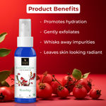 Buy Good Vibes Rosehip Radiant Glow Face Serum | Light, Non-Sticky, Brightening | With Vitamin E | No Parabens, No Sulphates, No Animal Testing (50 ml) - Purplle