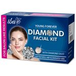 Buy Iba Young Forever Diamond Facial Kit (6 Steps Single Use) l 6 Steps Single Use Kit l For Youthful Illuminated Skin l Salon Like Results - Purplle