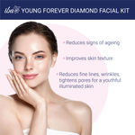 Buy Iba Young Forever Diamond Facial Kit (6 Steps Single Use) l 6 Steps Single Use Kit l For Youthful Illuminated Skin l Salon Like Results - Purplle