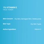 Buy DERMDOC by Purplle 1% Vitamin E Milky Toner (100 ml) | toner for dry skin | soft, supple, bouncy skin | milky white texture | hydrating toner for face - Purplle