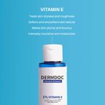 Buy DERMDOC by Purplle 1% Vitamin E Milky Toner (100 ml) | toner for dry skin | soft, supple, bouncy skin | milky white texture | hydrating toner for face - Purplle