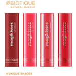 Buy Biotique Natural Makeup Magikisses Lip Balm (Merry Cherry)(4 g) - Purplle