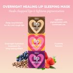 Buy Ilana - Lip Snooze - Overnight healing vegan lip sleeping mask for soft bright lips - Berrylicious - 15gms - Purplle