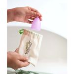 Buy FabPad Reusable Menstrual Cup for Women and Teens | Ultra Soft, Odour and Rash Free | 100% Medical Grade Silicone | No Leakage | Protection for Up to 8-10 Hours | US FDA Registered (Teens) - Purplle