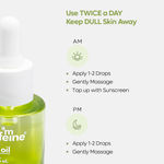 Buy mCaffeine Green Tea & Squalane Face Oil for Dewy Glow| Hydrates, Locks in Moisture, Reduces Dark Spots| Lightweight & Fast Absorbing Face Oil - 20 ml - Purplle