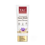 Buy TAC - The Ayurveda Co. 7% Kumkumadi Face Wash with Saffron & 24K Gold Dust for Radiant & Youthful Skin, 100ml - Purplle