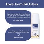 Buy TAC - The Ayurveda Co. Oudh and Aloe Roll-On Deo For Long-Lasting Freshness, 50ml - Purplle