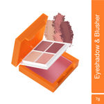 Buy Swiss Beauty Craze Eyeshadow and Blusher Palette with highly pigmented and blendable Colors | Shade -2, Rose Party | - Purplle