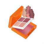 Buy Swiss Beauty Craze Eyeshadow and Blusher Palette with highly pigmented and blendable Colors | Shade -2, Rose Party | - Purplle