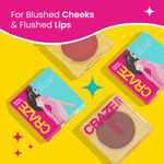 Buy Swiss Beauty Craze Lip and Cheek Macaron | With goodness of Vitamin E and Olive oil | Multipurpose cream for Lips, cheeks and eyelids |Shade-4, Pink GELLY | - 3 gm - Purplle