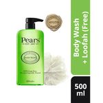 Buy Pears Pure & Gentle Lemon Extract Body Wash, 100% Soap Free,500ml (Free Loofah) - Purplle